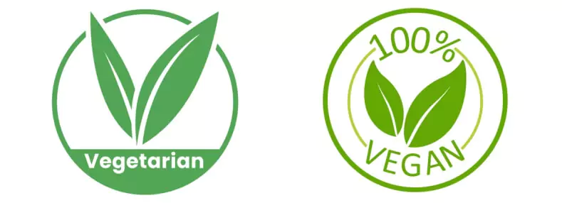 Vegan -Vegeterian banner