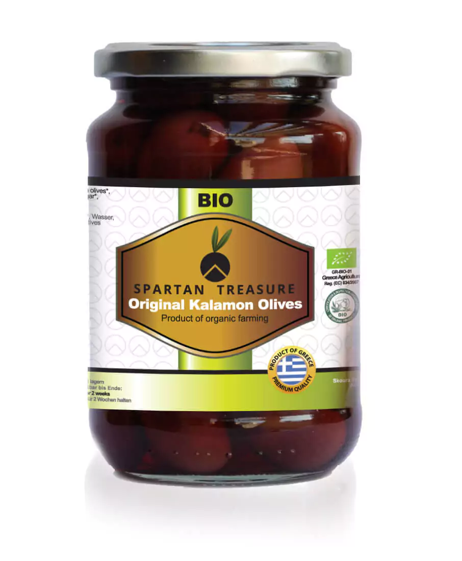 Organic Kalamata Olives in Brine